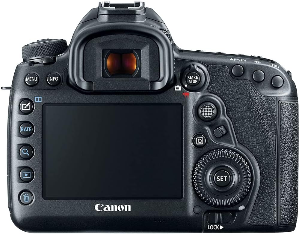 Canon EOS 5D Mark IV DSLR Camera 30.4MP Full Frame with 4K Video, Dual Pixel AF, Wi-Fi, GPS | Pro Photography Camera for Portraits, Landscapes, and Video + Canon EF 24-70mm Lens + Bag + 64GB Card