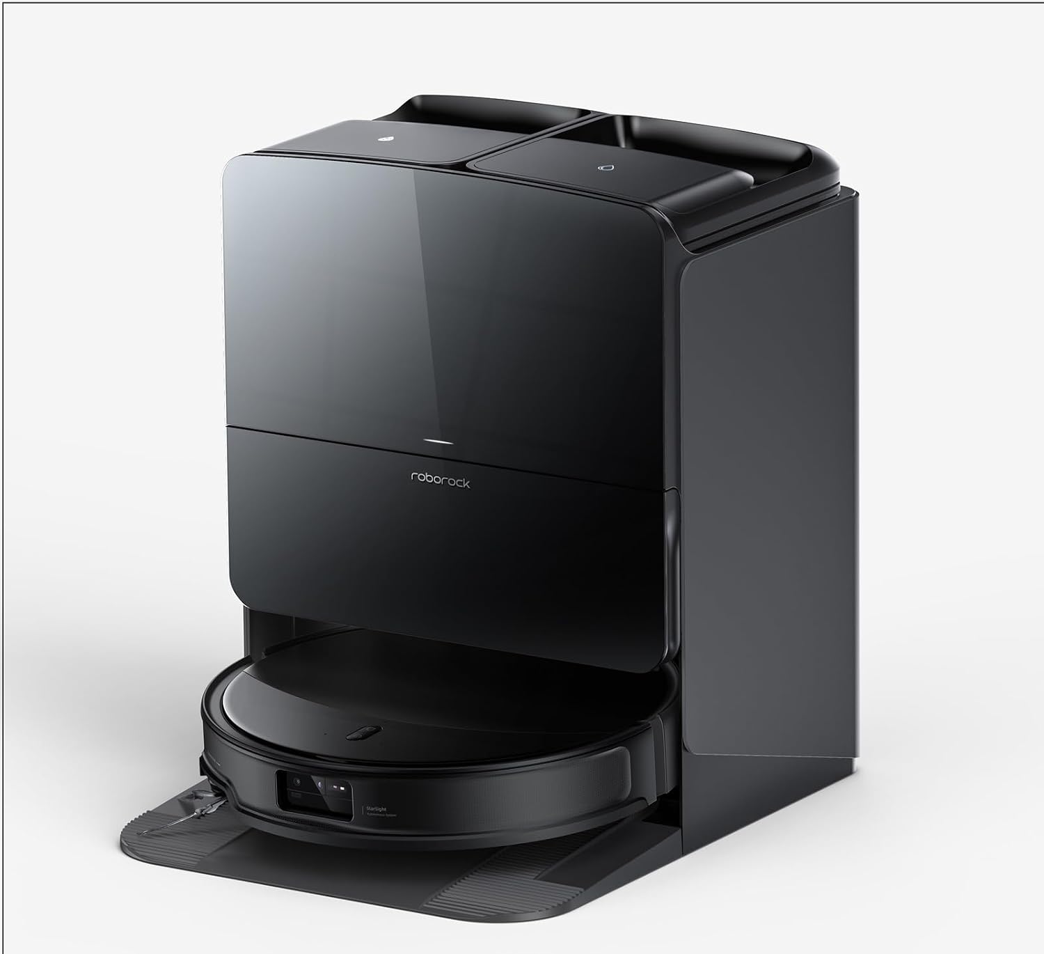 roborock Saros 10R 22000 Pa Robot Vacuum and Mop, Zero-Tangling, 3.14'' Ultra Slim, Black