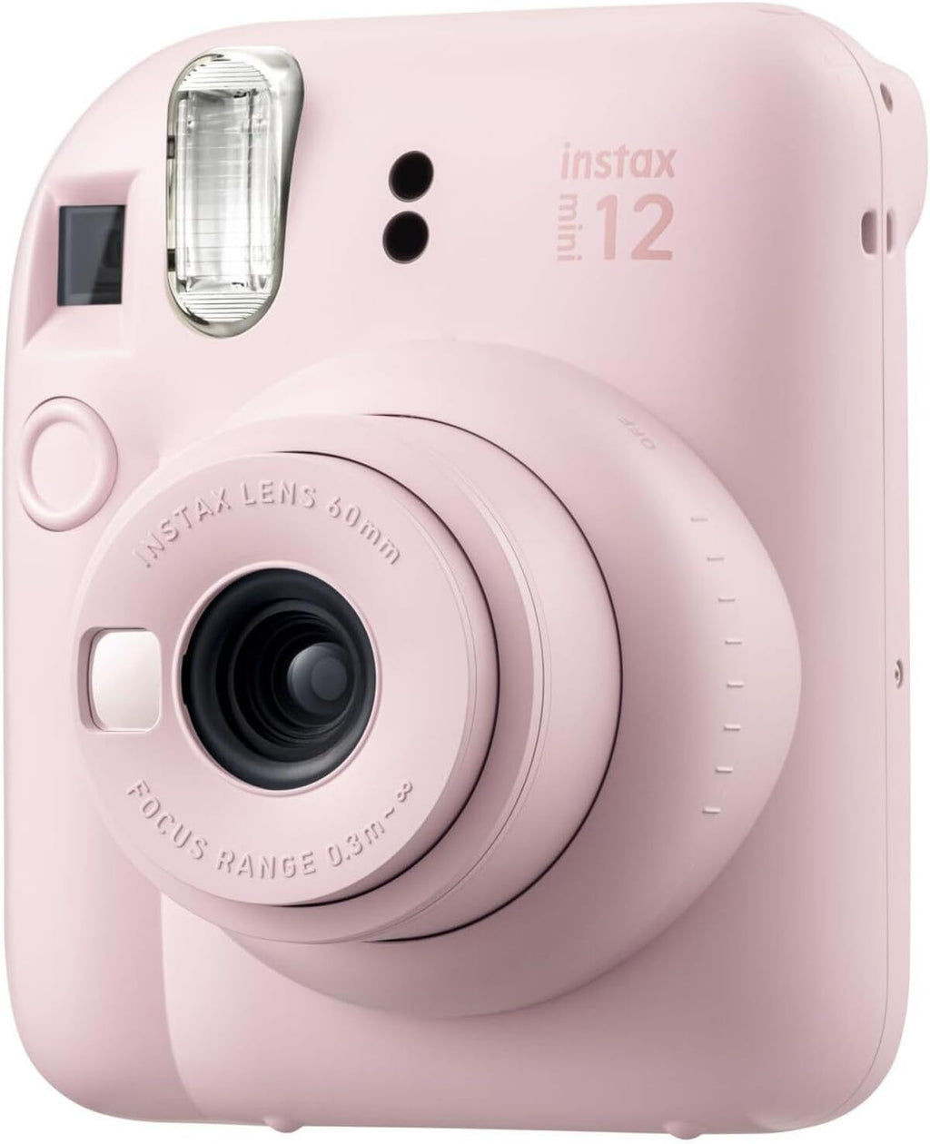 FUJIFILM INSTAX MINI 12 Film Camera Blossom Pink Bundle with Instant Film 60 Photo Sheets with Camera Case and Accessories Ideal Gift for Kids, Teenage Girl & Adults