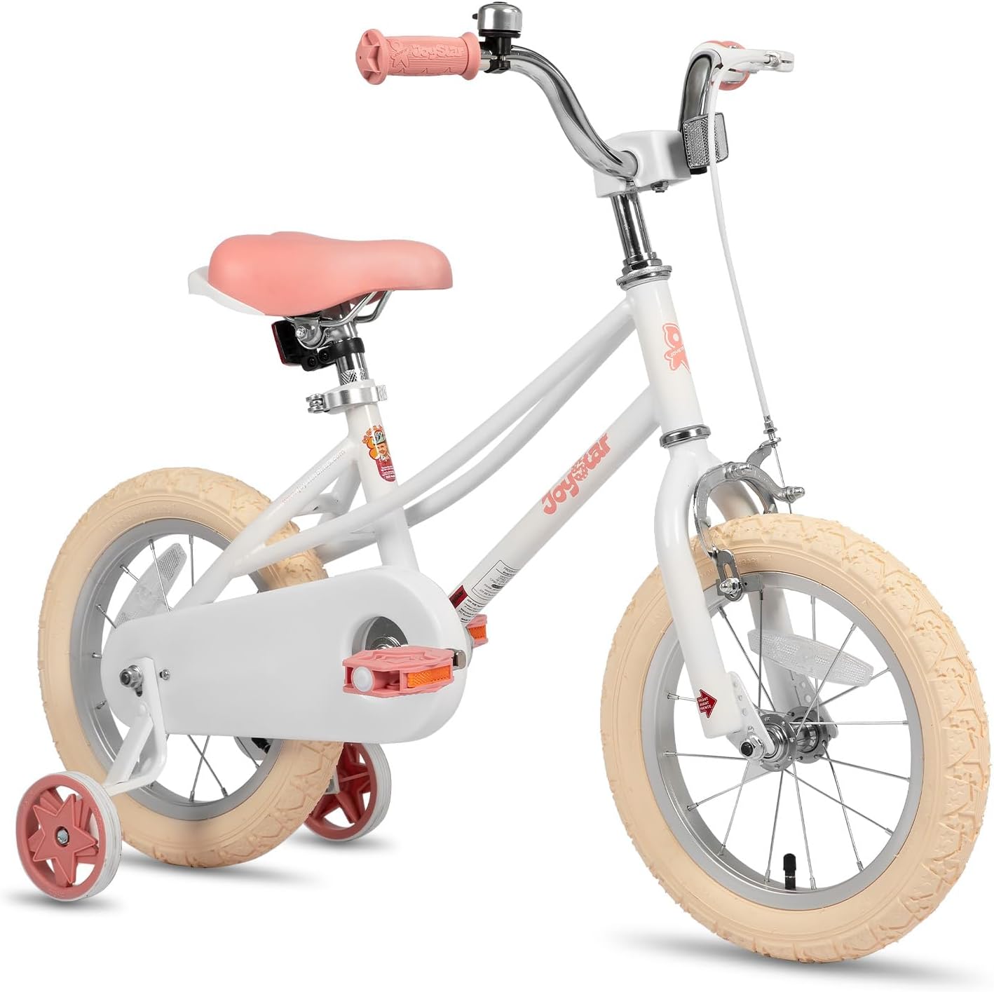 JOYSTAR Girls Bike for 2-12 Years Old Toddlers and Kids, 12' 14' 16' 18' 20' Retro Style Kids Bike with Training Wheels, 18 20 Inch Children Bicycle with Kickstand