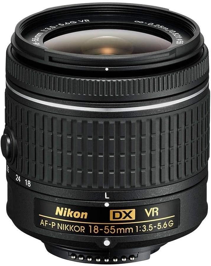 Nikon D3500 DSLR Camera with AF-P 18-55mm and 70-300mm Zoom Lenses with Total of 64GB Card (2 X 32) and Accessory Bundle