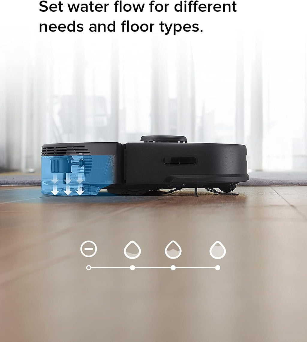 roborock S5 MAX Robot Vacuum and Mop Cleaner, Self-Charging Robotic Vacuum, Lidar Navigation, Selective Room Cleaning, No-mop Zones, 2000Pa Powerful Suction, 180mins Runtime, Works with Alexa