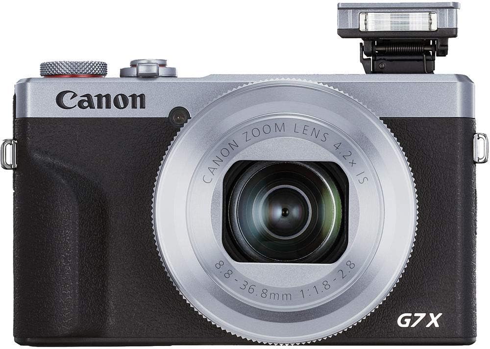 Canon PowerShot G7 X Mark III Digital Camera (Silver #3638C001) with Advanced Accessory Bundle (Renewed)