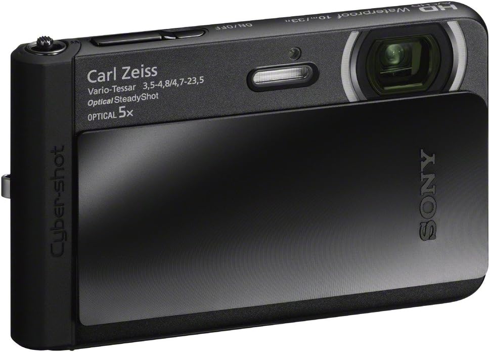 Sony DSC-TX30/B 18 MP Digital Camera with 5x Optical Image Stabilized Zoom and 3.3-Inch OLED (Black)