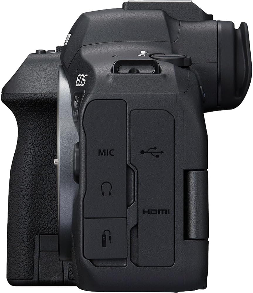 Canon EOS R6 Mark II Full Frame Mirrorless Interchangeable Lens Camera | Official Canon USA Partner Model | Body 5666C002 Bundle with Deco Gear Photography Bag + Microphone + Monopod + Software