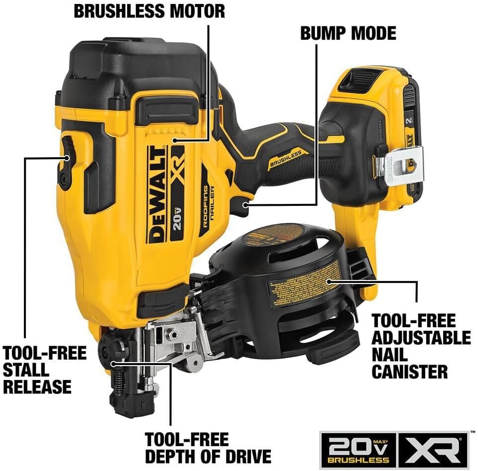 CORDLESS ROOFING NAILER KIT