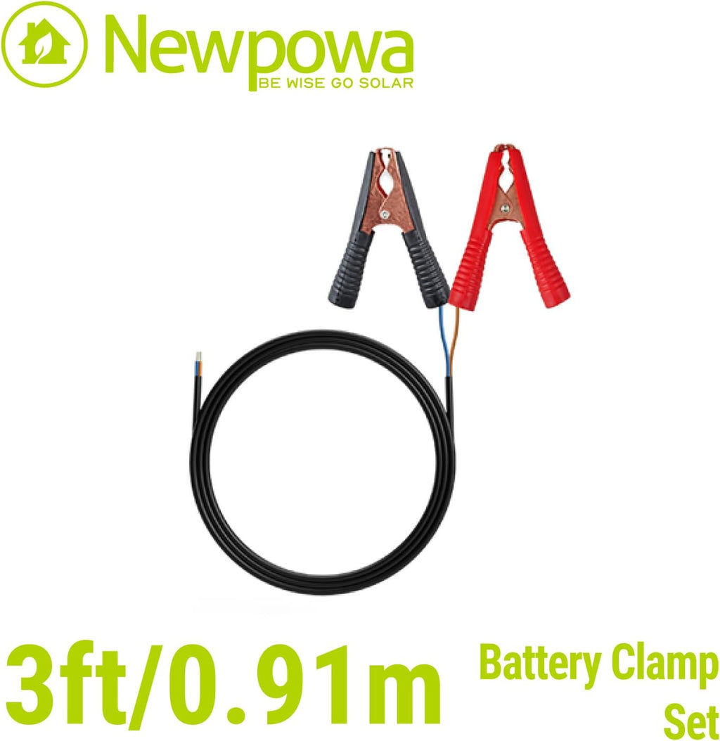 Newpowa 200W Portable Solar Panel Kit with Adjustable Kickstand Case,200Watt 12Volt Foldable Panel+20A MPPT Controller+20FT Controller Cable+20ft 12AWG