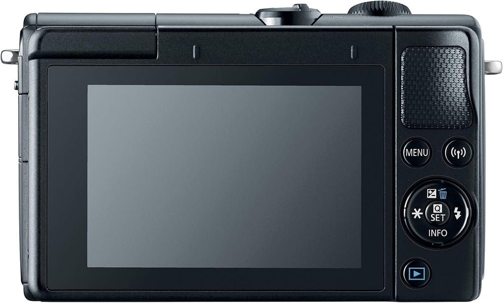 Canon EOS M100 Mirrorless Camera w/ 15-45mm Lens - Wi-Fi, Bluetooth, and NFC Enabled (Black) (2209C011)