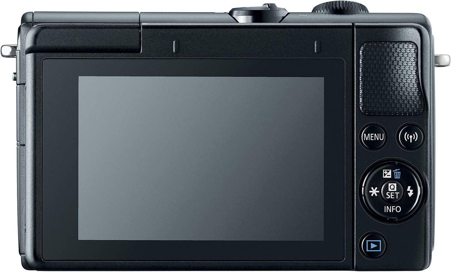 Canon EOS M100 Mirrorless Camera w/ 15-45mm Lens - Wi-Fi, Bluetooth, and NFC Enabled (Black) (2209C011)