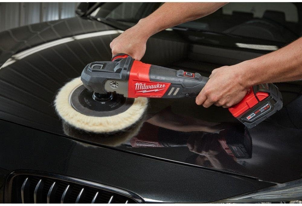 Milwaukee 2738-20 M18 18-Volt Fuel Lithium-Ion Brushless Cordless 7 inch Variable Speed Polisher (Tool-Only)