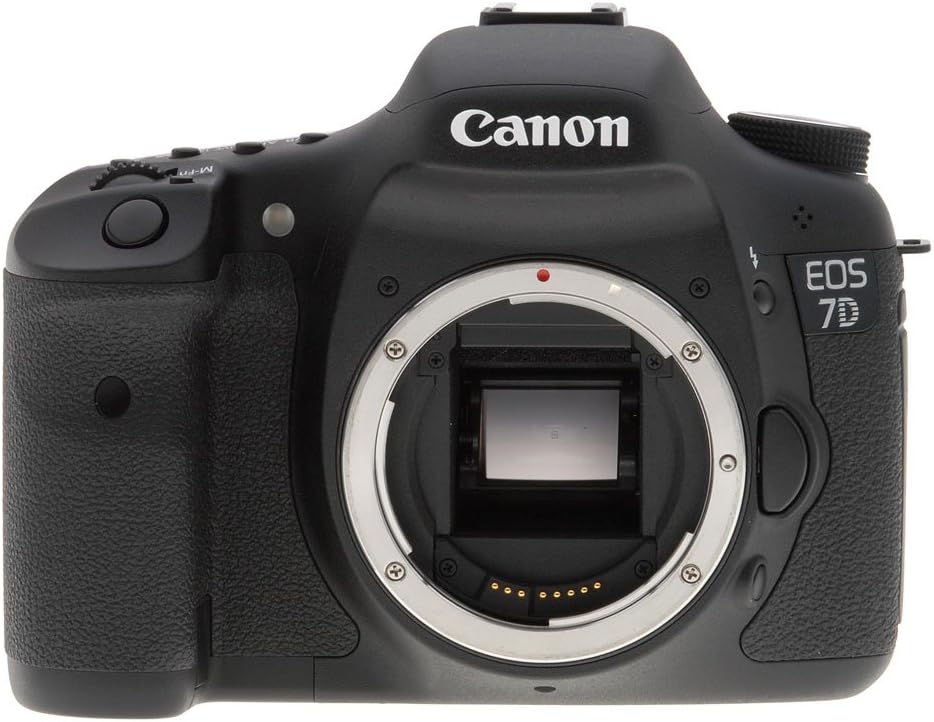 Canon EOS 7D 18 MP CMOS Digital SLR Camera Body Only (Renewed)