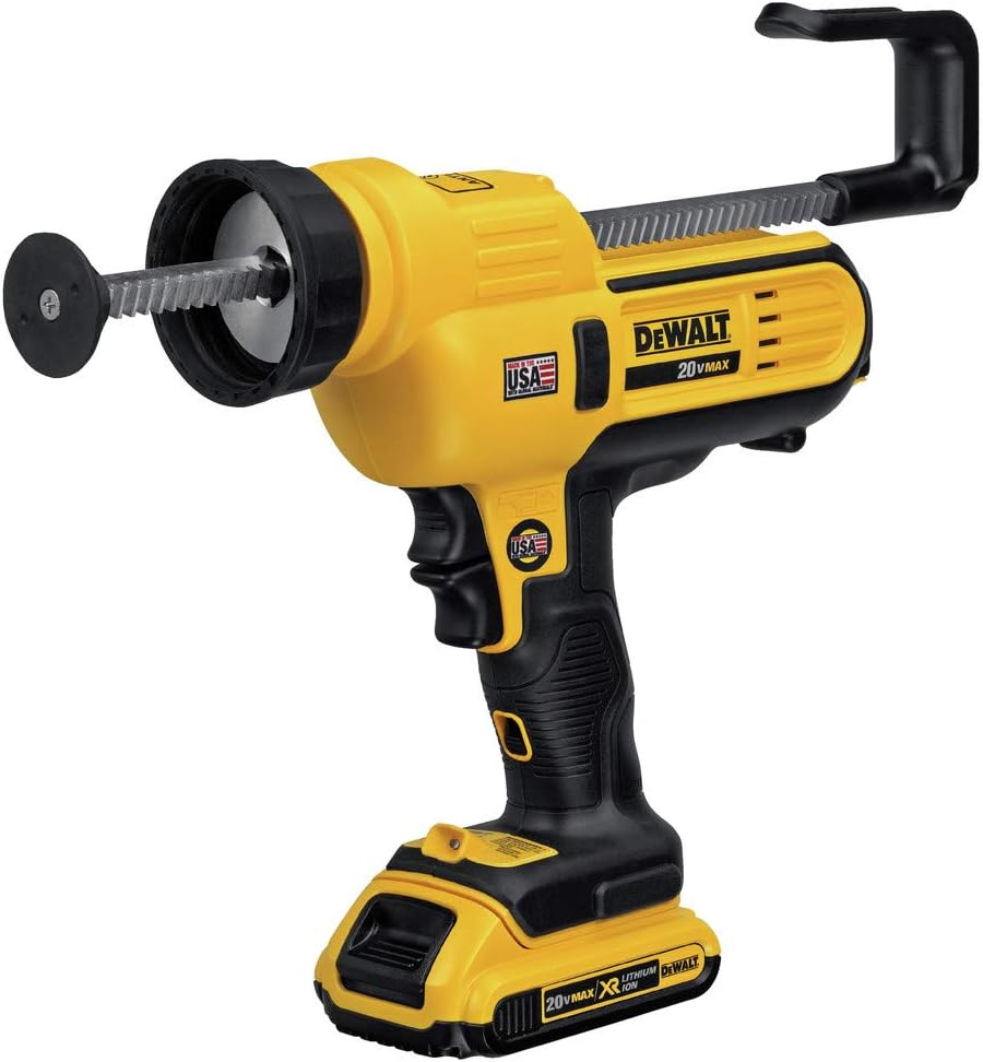 DEWALT DCE560D1 20V MAX 10oz/300ml Adhesive Gun Kit