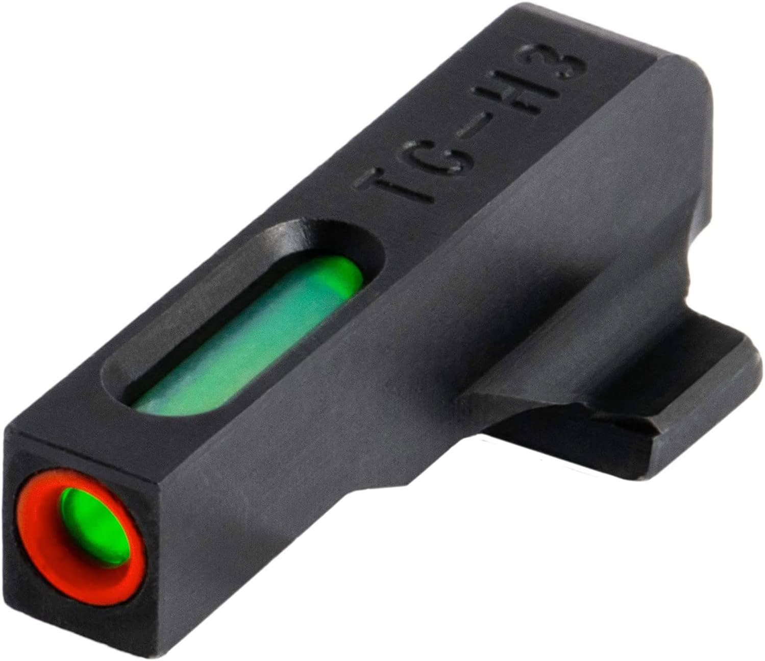 Truglo TFX PRO Handgun Sight, Glowing Shock Proof Tritium and Fiber Optic Night Sight for Handguns, Compact, Durable, and Snag Free Sight