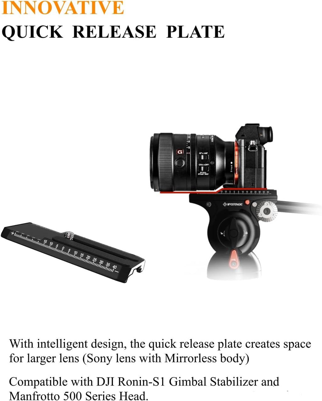 IFOOTAGE Monopod Cobra 3 Strike A150S+K5S, 59' Monopod for Camera Aluminum Travel Monopod with Feet, 1/4'' & 3/8'' Quick Release Compatible with Sony Canon Nikon DSLR Camera, Payload 11Lb