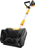 Cordless Snow Shovel Compatible with DeWalt 20V MAX Battery (Tool Only), 11' Lightweight Electric Snow Blower with 20FT Max Throw & Adjustable Handle, Snow Thrower for Driveway, Deck, Patio & Steps