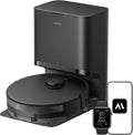 Mova E30 Pro Plus Robot Vacuum, 19000Pa Suction, DuoRoller Brush Anti-Tangle, Self-Emptying 90-Day Hands-Free, Extendable Side Brush for Edge Cleaning, App & Voice Control