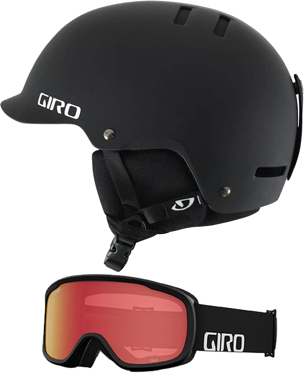 Giro Surface Ski Helmet - Snowboard Helmet for Men, Women & Youth - Brim Style with Dial Fit System