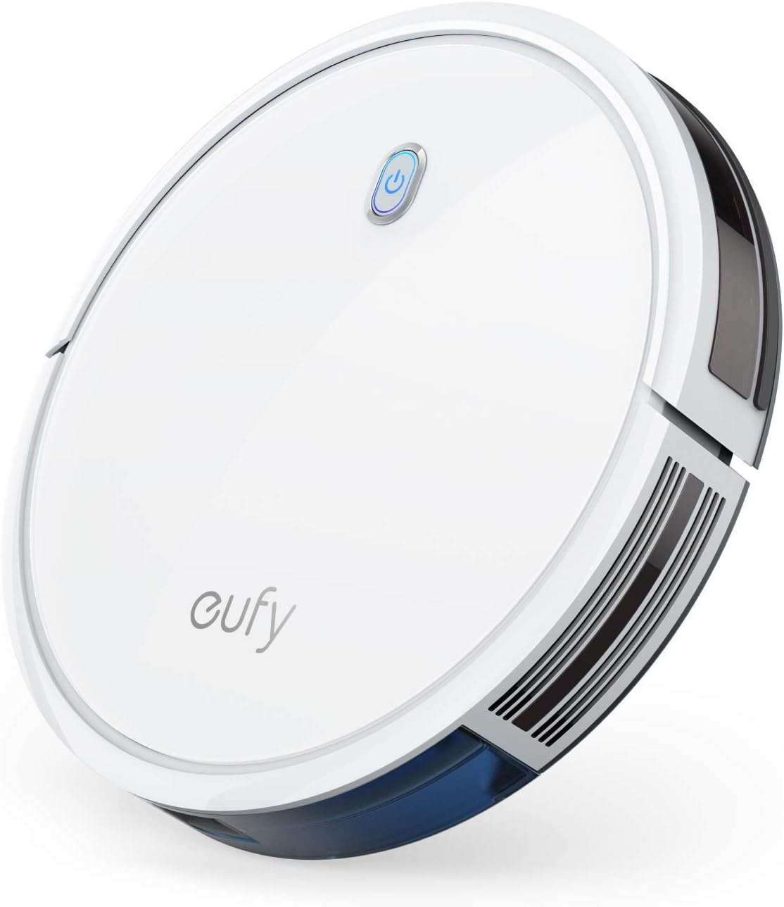 eufy Anker RoboVac 11S, Robotic Vacuum Cleaner, Equipped with BoostIQ, Ultra Thin, Strong Suction, Quiet Design, Auto Charging, Fall Prevention, Collision Prevention, White'