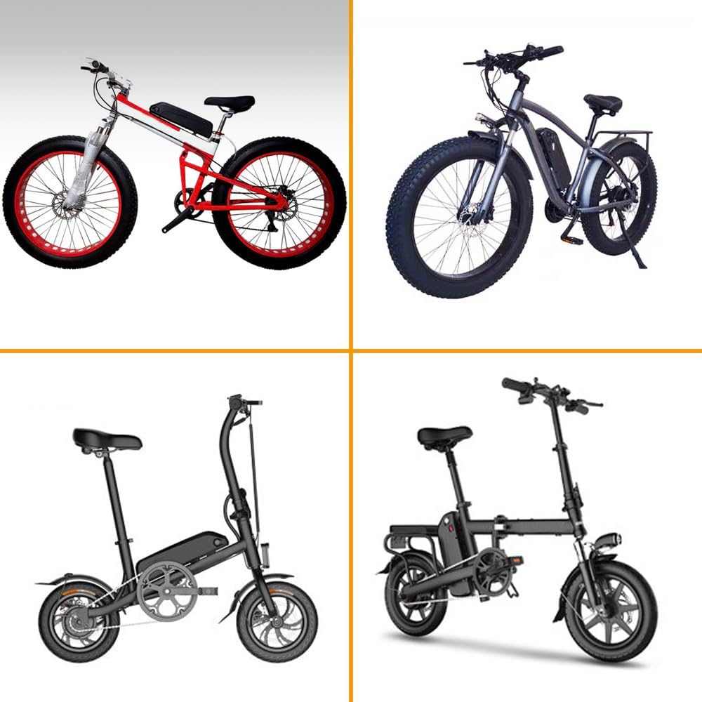 22.4AH Electric Bike Lithium Battery, Removable Ebike Battery with 3A Charger 48V Electric Bicycle Battery Pack with Waterproof Holder for 250W-2000W Motors