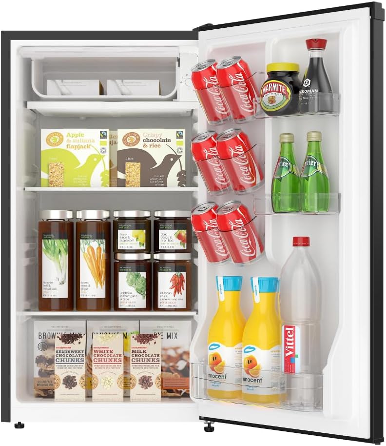 ARCTIC CHEF MINI FRIDGE, 3.2 cu. ft, Black Eraser BOARD