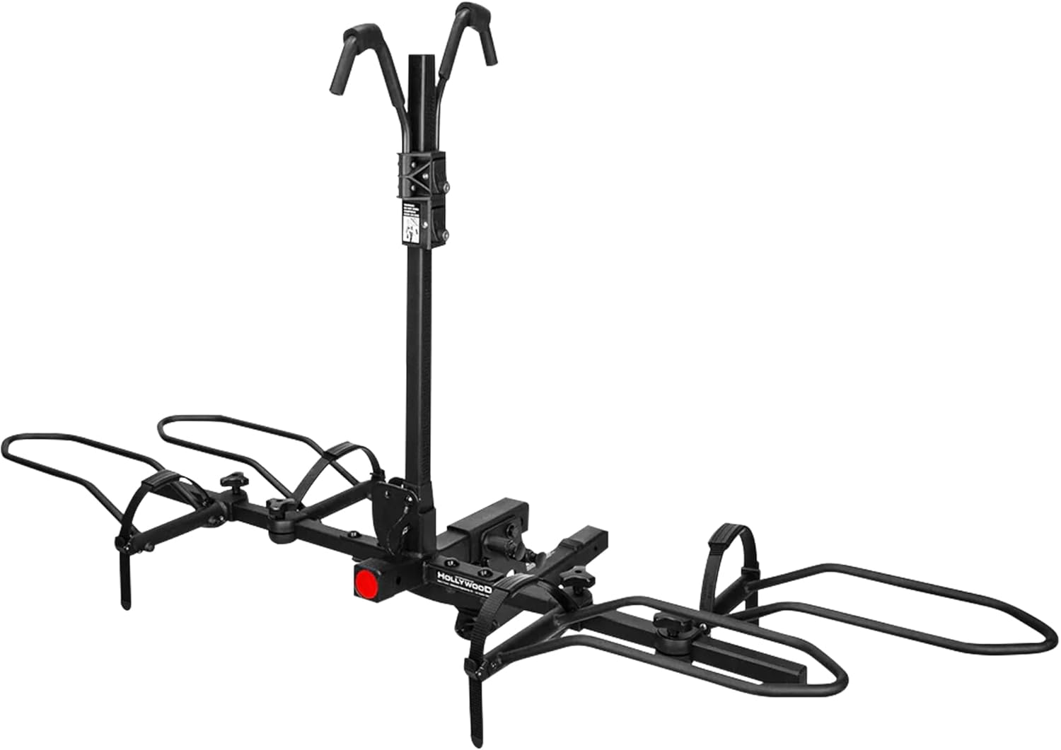 Hollywood Racks Sport Rider 2' Hitch Bike Rack, Carries 2 Bikes up to 80 lbs Each for Standard, Fat Tire and Electric Bicycles - Heavy Duty, Foldable Ebike Rack for Car, Truck, and SUV