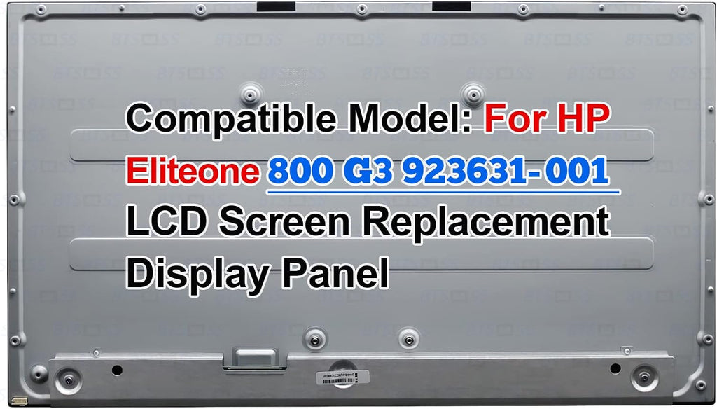 Replacement LTM238HL06 LCD Display Screen Panel for HP Eliteone 800 G3 923631-001 23.8' LCD Screen Compatible with All in One PC Monitor Display 1920x1080 Replacement Screen
