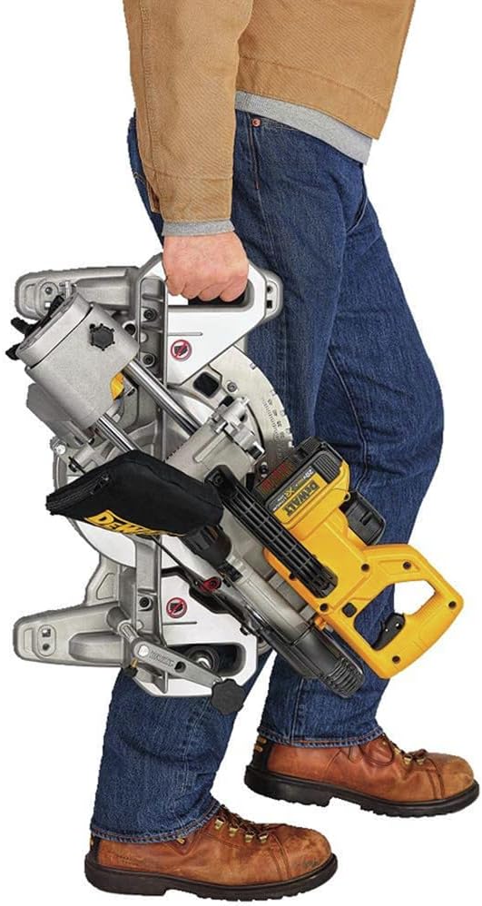 DEWALT 20V MAX* 7-1/4-Inch Miter Saw, Cordless (DCS361M1)