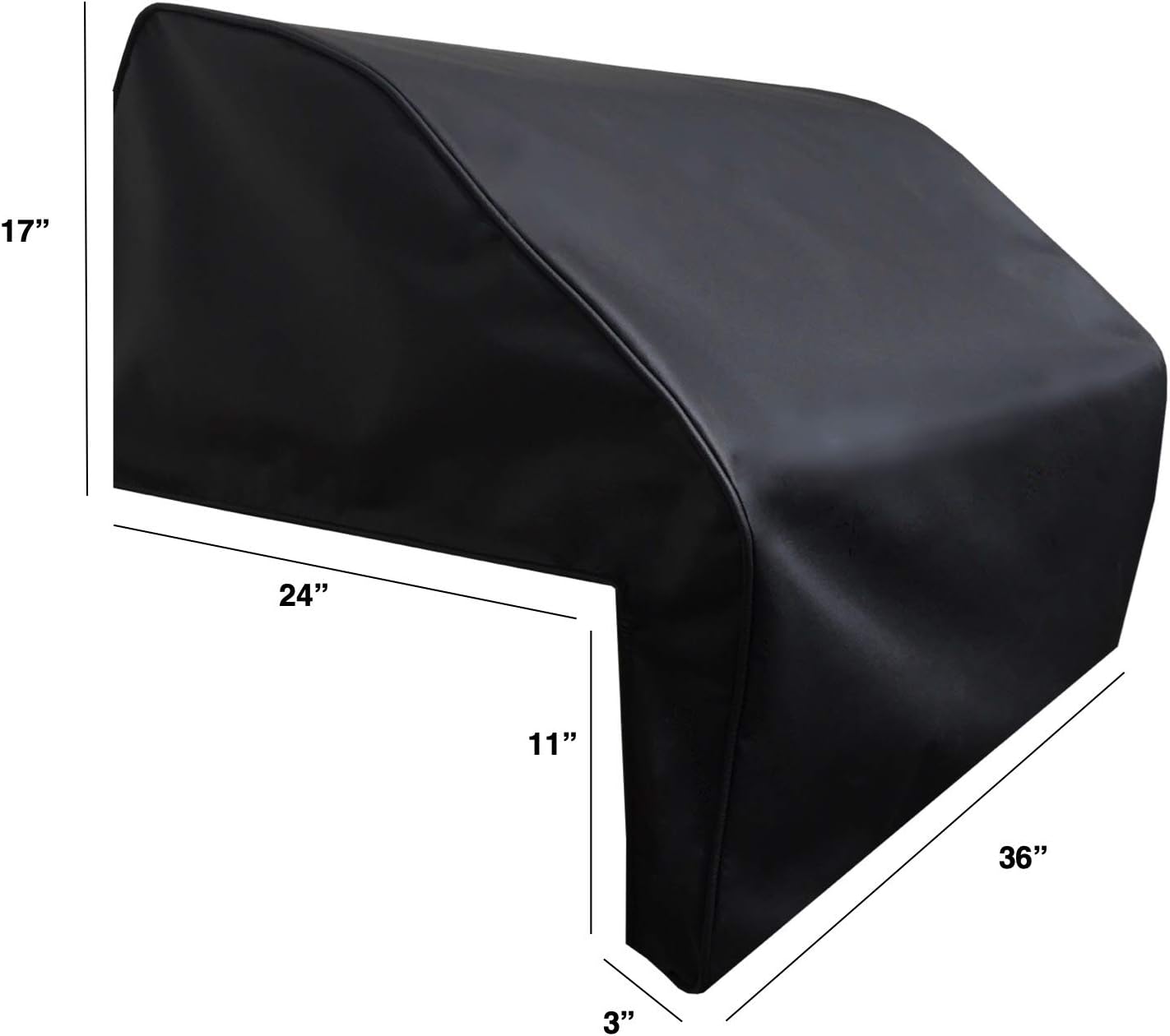 Windproof Covers 36 inch Heavy Duty Premium Vinyl Grill Cover to fit DCS Series 9 Evolution Built-in Grill