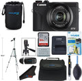 Canon PowerShot G7 X Mark II (Black) (w/Pro Accessories Bundle)