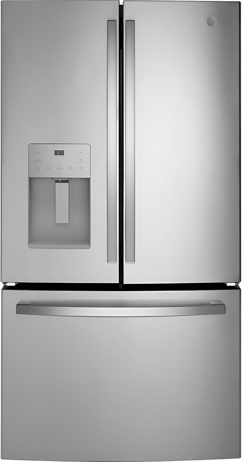 GE 25.6 Cu. Ft. Fingerprint Resistant French-Door Refrigerator
