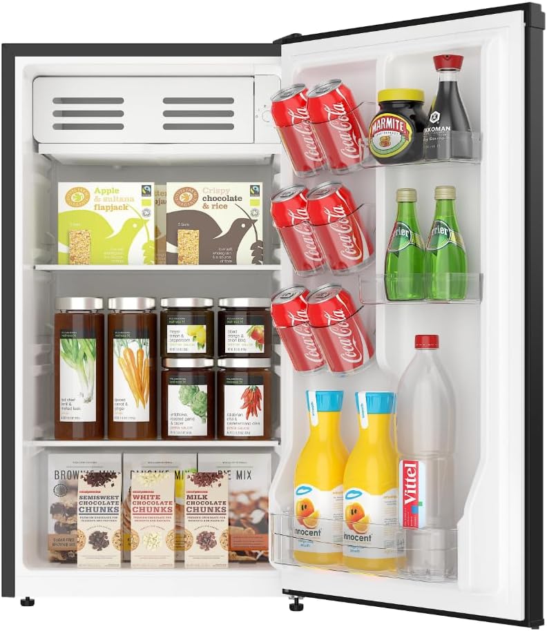 ARCTIC CHEF MINI FRIDGE, 3.2 cu. ft, Black Eraser BOARD