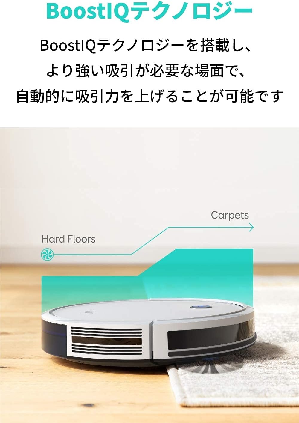 eufy Anker RoboVac 11S, Robotic Vacuum Cleaner, Equipped with BoostIQ, Ultra Thin, Strong Suction, Quiet Design, Auto Charging, Fall Prevention, Collision Prevention, White'