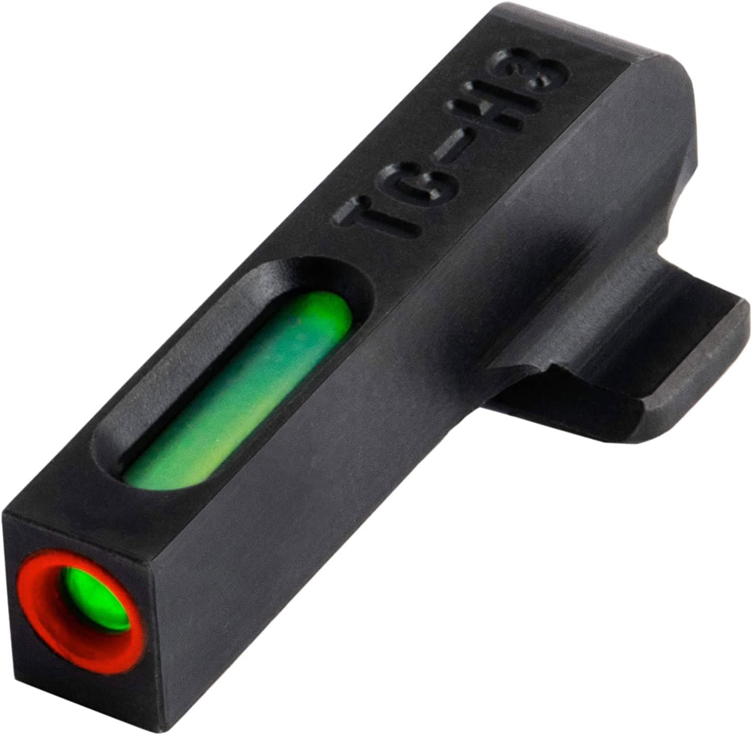 Truglo TFX PRO Handgun Sight, Glowing Shock Proof Tritium and Fiber Optic Night Sight for Handguns, Compact, Durable, and Snag Free Sight