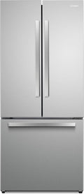 COSMO COS-RFFV183GHS 30 in. Vista Collection 17.5 cu. ft. Counter Depth 3-Door French Door Refrigerator, Freezer Drawer, Stainless Steel