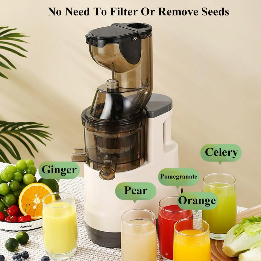 Juicer Machine,Centrifugal Juicer Machine With 3' Feed Chute,800W Power,500ML Juicer,Juice Yield Up To 98%,For Whole Fruits And Veg,Easy To Clean,With Push Rod,Juice Cup*2,Blue