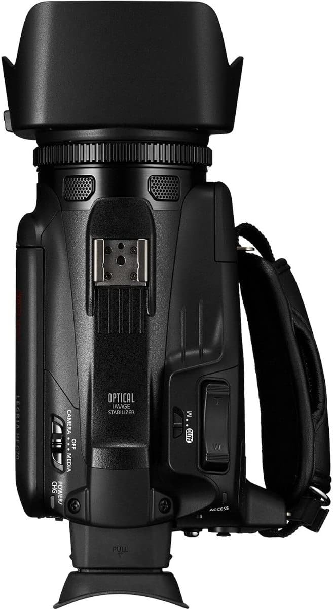 Canon VIXIA HF G70 Camcorder 1/2.3' 4K UHD CMOS Sensor 20x Optical Zoom, 800x Digital Zoom, Image Stabilization, HDMI, USB Live Streaming, Time Stamp On-Screen Display Recording