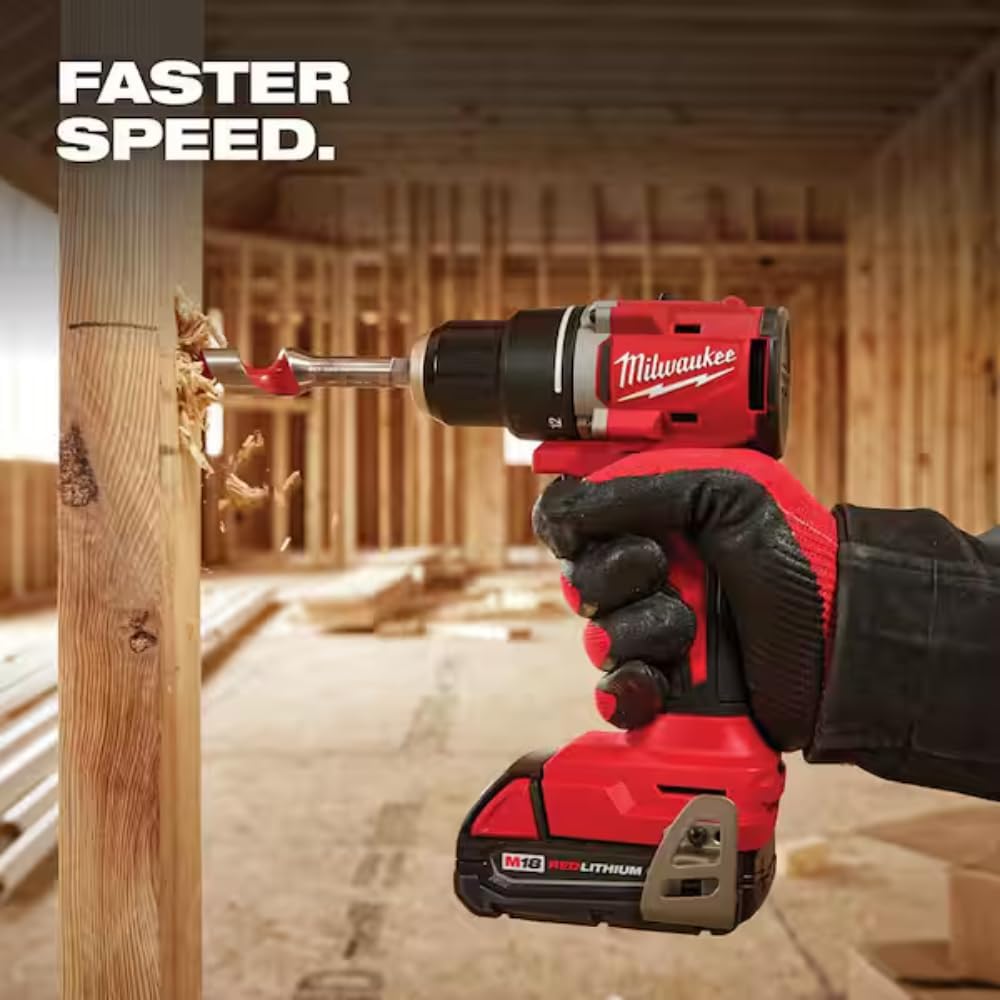 Milwaukee M18 18V Cordless Power Tool Combo Kit, 8-Tool Set, 3 Batteries, 2 Tool Bags, Charger Included