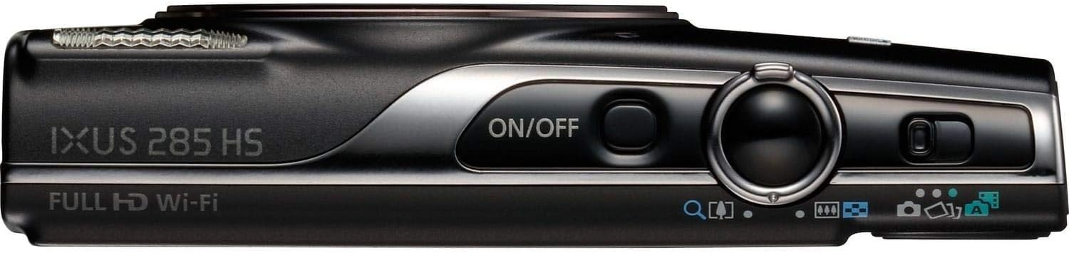 Canon Ixus 285 HS Black, 1076C001 (International Model) (Renewed)