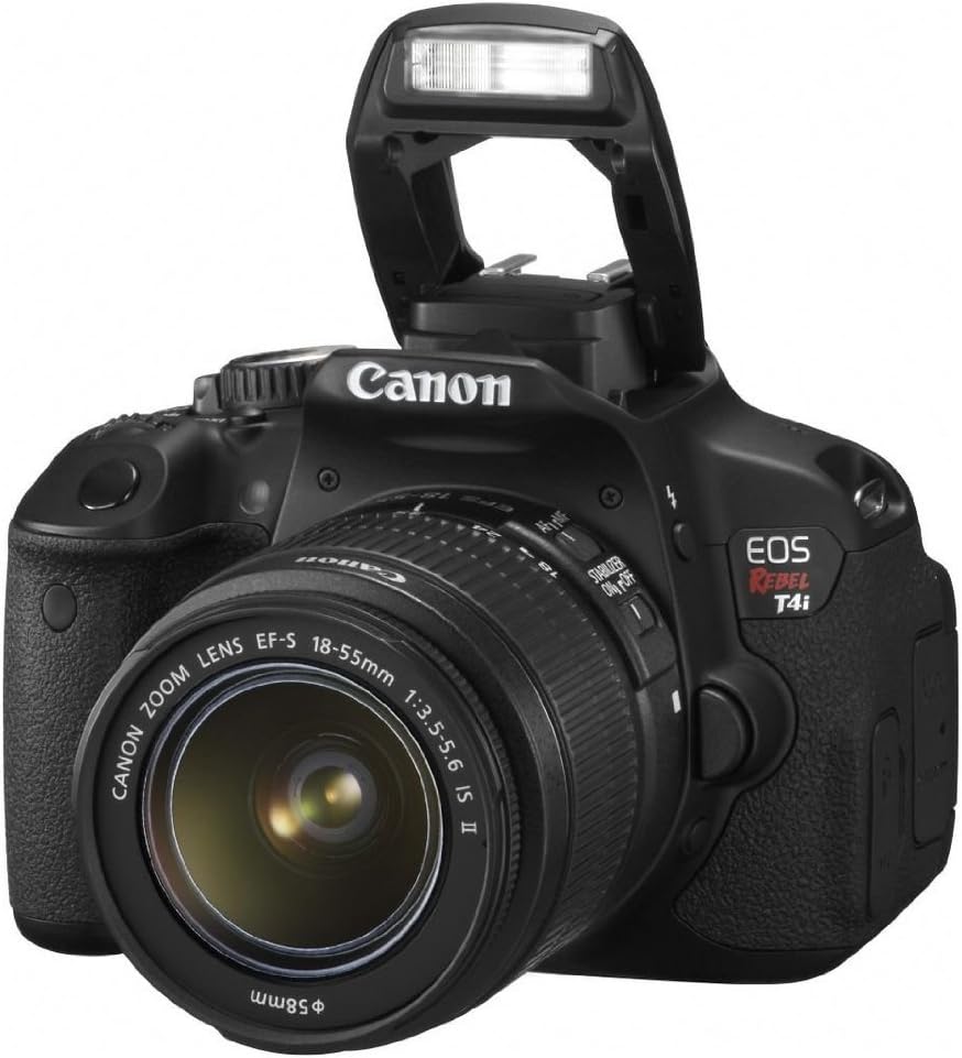 Canon 6558B003 EOS Rebel T4i 18-135mm is TM Lens Kit 18MP SLR Camera with 3-Inch LCD Body (Black)