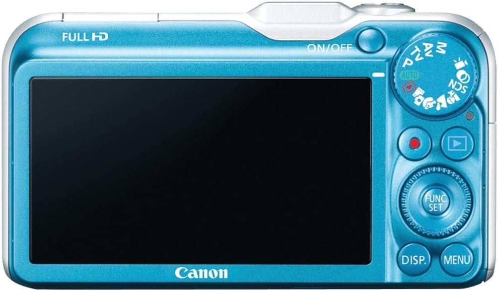 Canon PowerShot SX230 HS 12.1 MP CMOS Digital Camera with 14x Image Stabilized Zoom 28mm Wide-Angle Lens and 1080p Full-HD Video (Blue) (OLD MODEL)