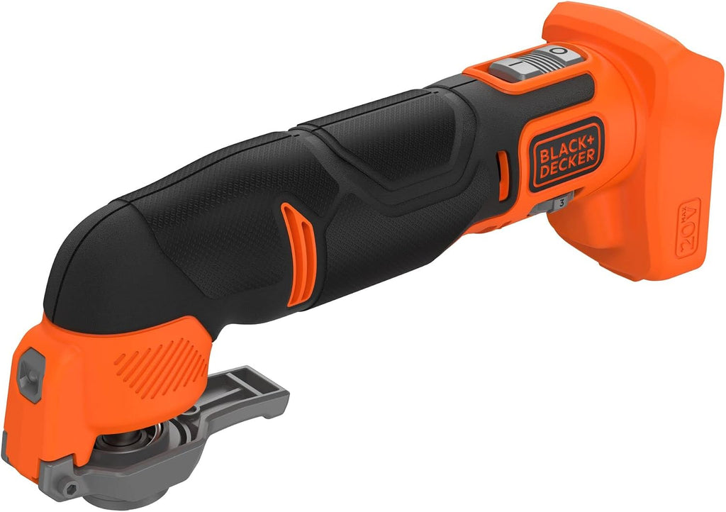 BLACK + DECKER 20V MAX Oscillating Tool, MultiTool, 6-speed, Tool Only (BDCOS20B)
