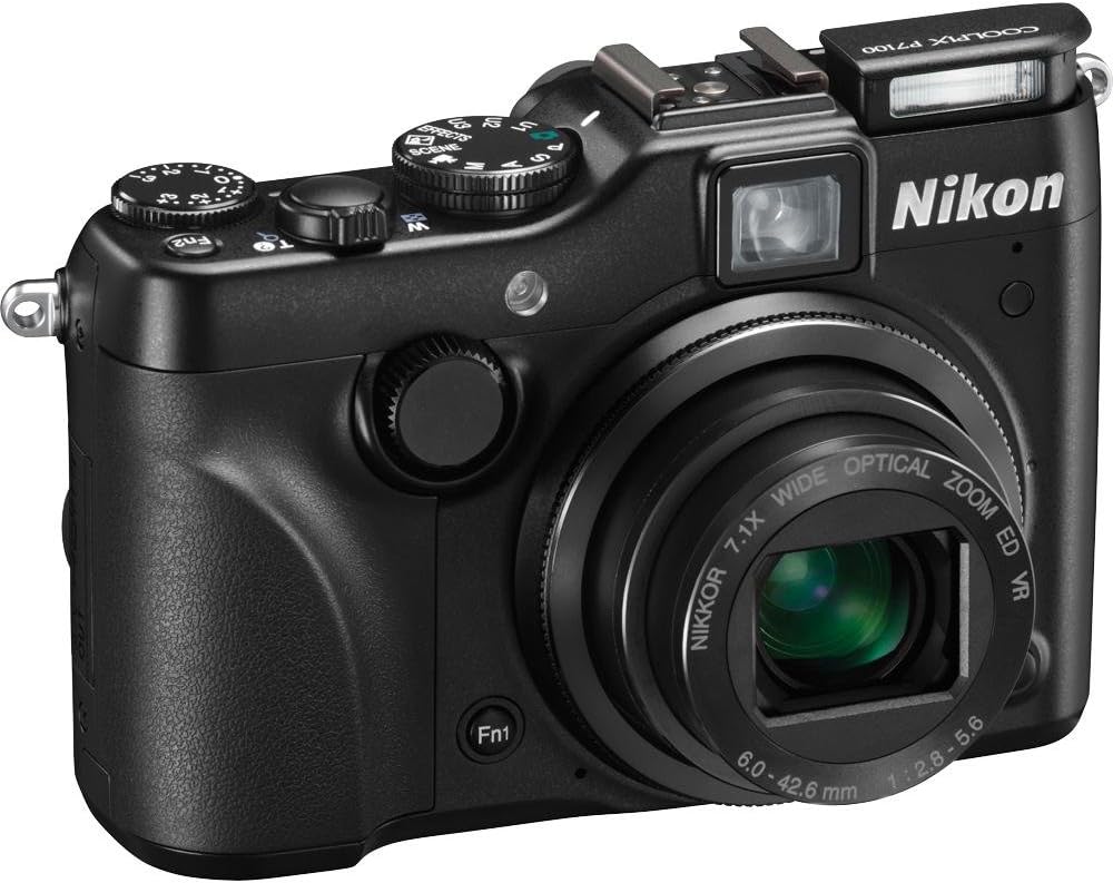 Nikon COOLPIX P7100 10.1 MP Digital Camera with 7.1x Optical Zoom NIKKOR ED Glass Lens and 3-Inch Vari-Angle LCD