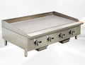 Commercial Griddle Manual 48' Countertop Natural Gas - 120000 BTU ETL CD-MG48