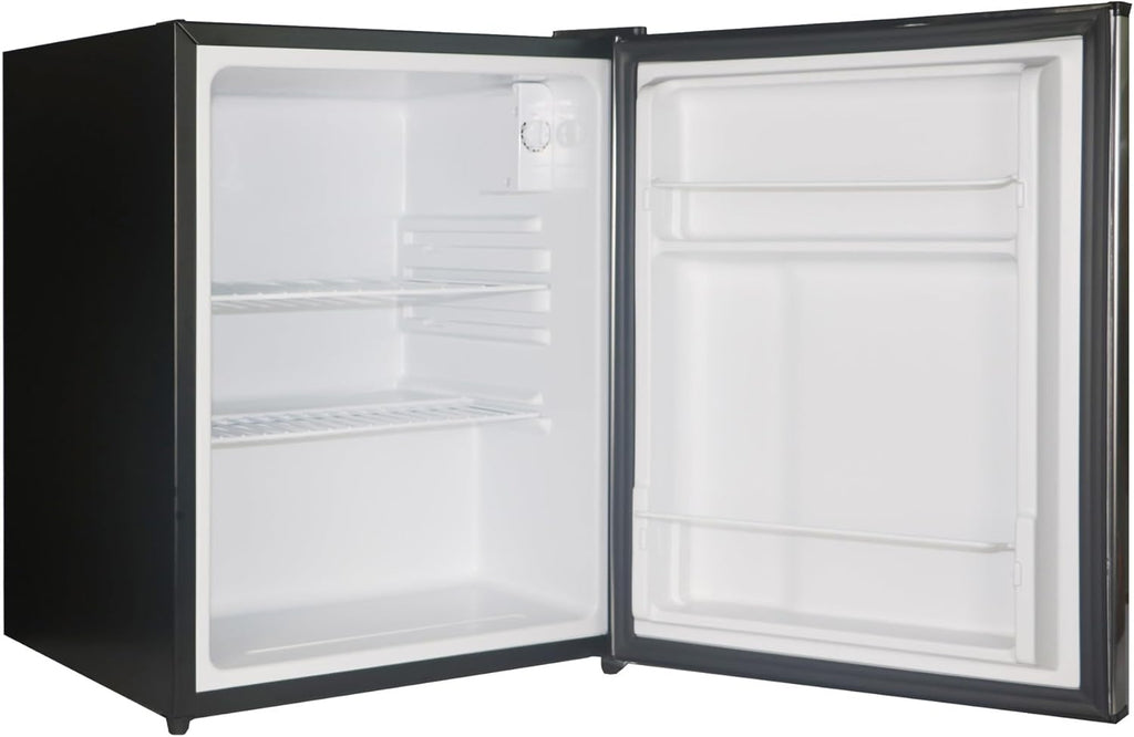 Magic Chef 2.4 cu. ft. Mini Fridge in Stainless Steel Freezerless