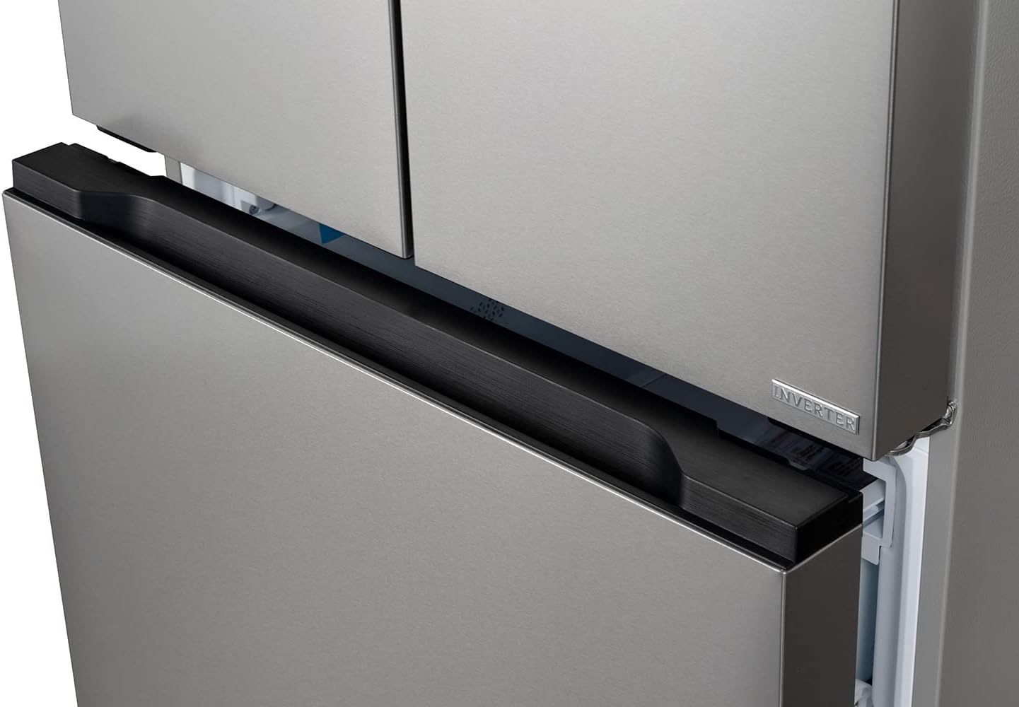 Hamilton Beach HBF1662 French Door Full Size Counter Depth Refrigerator with Freezer Drawer, 16.6 cu ft, Stainless
