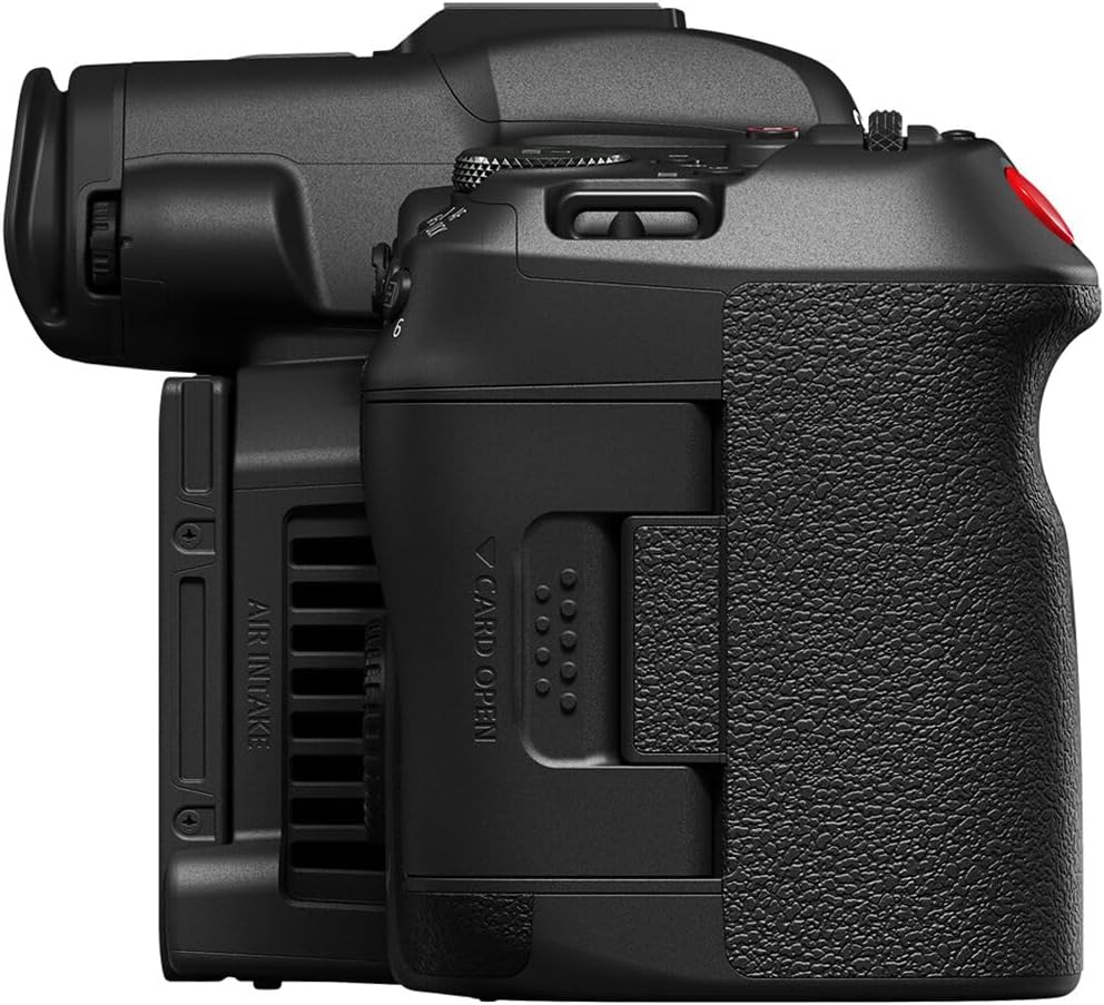 Canon EOS R5 C Mirrorless Cinema Camera 45MP Full Frame 8K RAW Video Dual Pixel AF Hybrid Photography Filmmaking Camera (5077C002) + Canon RF 75-300mm Lens + Adapter EF-EOS R + LP-E6P Battery + More