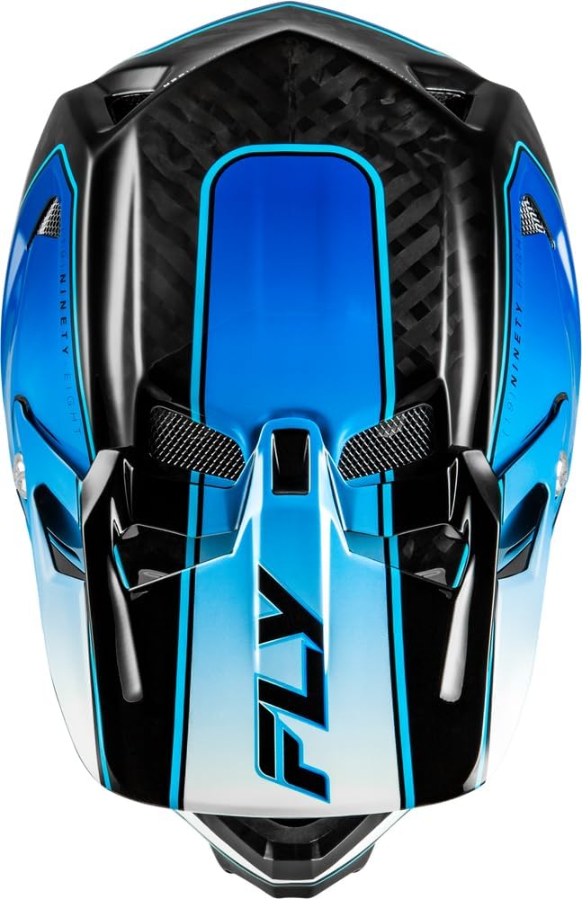 FLY Racing WERX-R Carbon Full-Face Mountain Bike Helmet — 12K Carbon Shell, RHEON, Triple-Density EPS, TFV Ventilation, Quick-Release Cheek Pads — Downhill / BMX