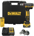 DEWALT 20V MAX XR PEX Expander Tool Kit with 1', 1-1/4', and 1-1/2' Expansion Heads, Battery and Charger Included (DCE410P1)
