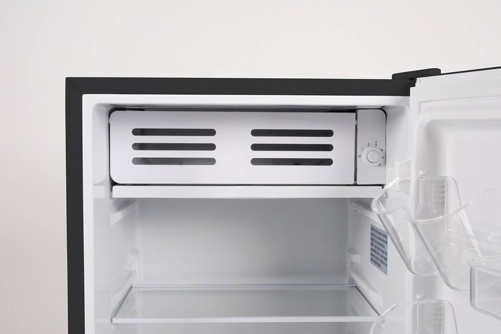 Frigidaire Refrigerator-Retro Mini Fridge Energy Saving-Adjustable Thermostat Control- Ideal for Dorm, Office, RV, Garage, Apartment 3.1 Cu Ft, ONYX