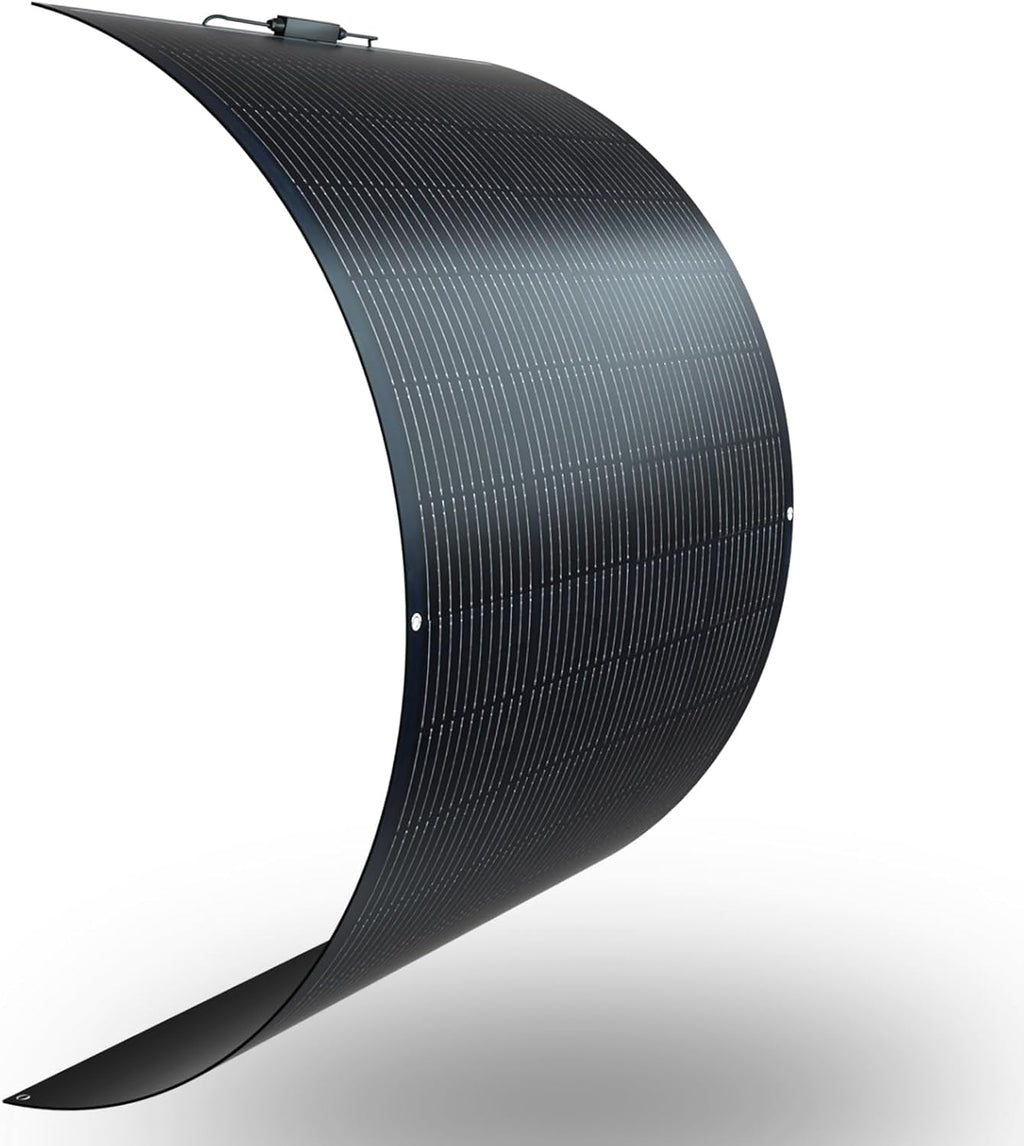 XINPUGUANG Flexible Solar Panel 200 Watts Monocrystalline Fiberglass Solar Modules Charger Off-Grid for 12V System Boat RV Cabin Van Car Uneven Surfaces (200W)